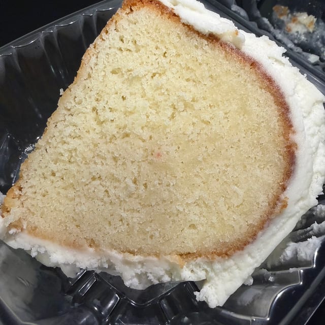 Vanilla cake.