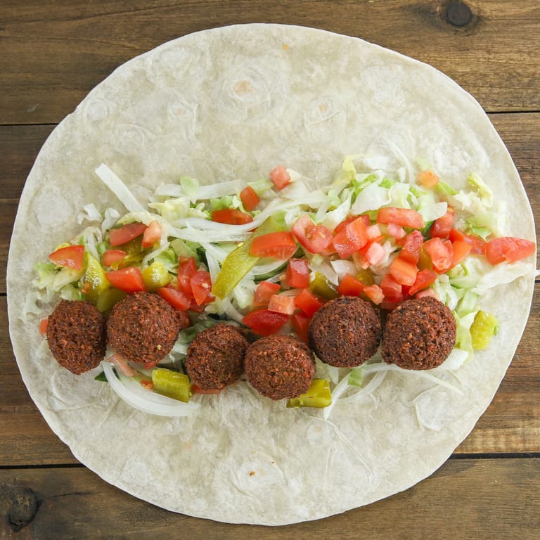 Savor our falafel delights