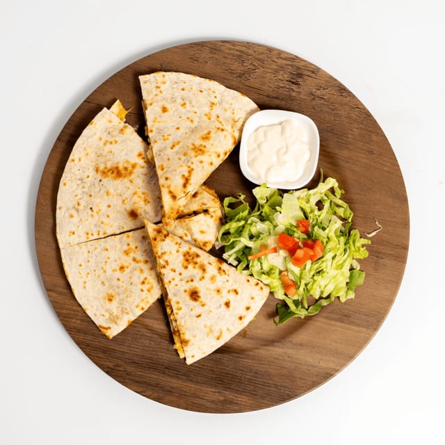 Philly steak quesadilla.