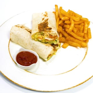Chicken caesar wrap
