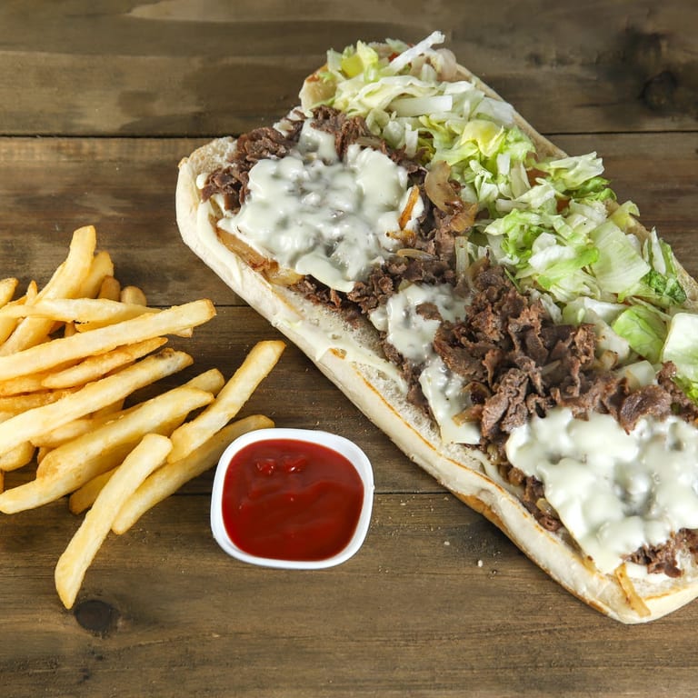 Indulge in Our Cheesesteak