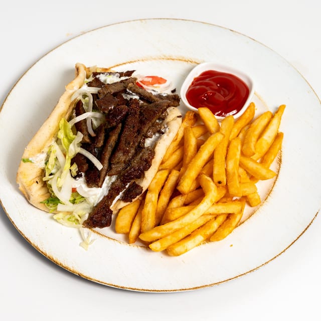 Chicken Gyro Wrap.