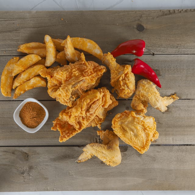 6 Pieces chicken.