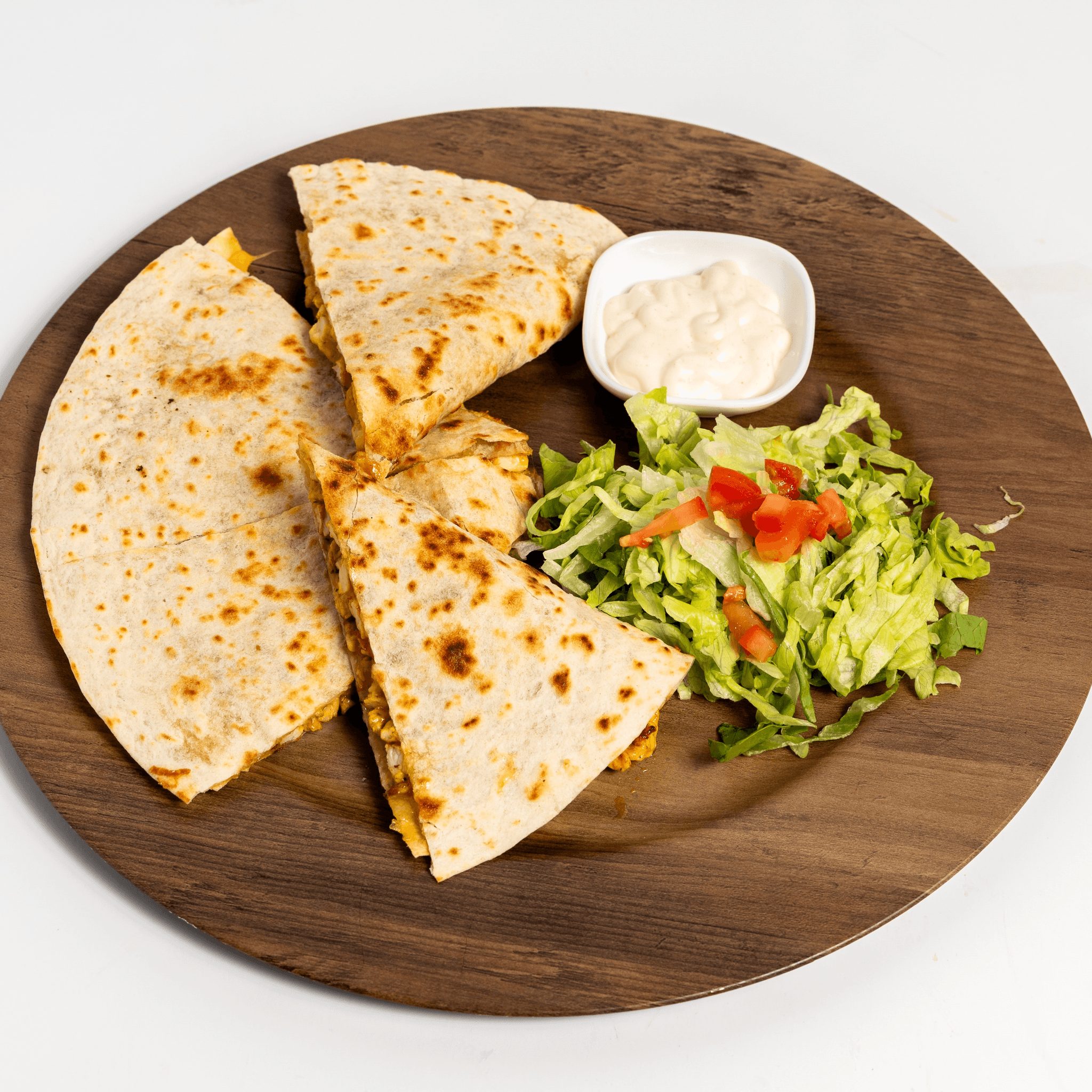 Kids cheese quesadilla.