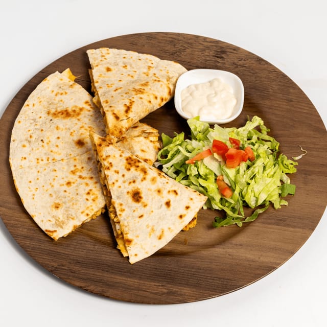 Kids cheese quesadilla.