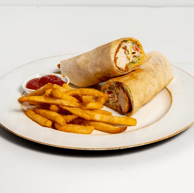 Buffalo crispy chicken 8" sub or wraps.