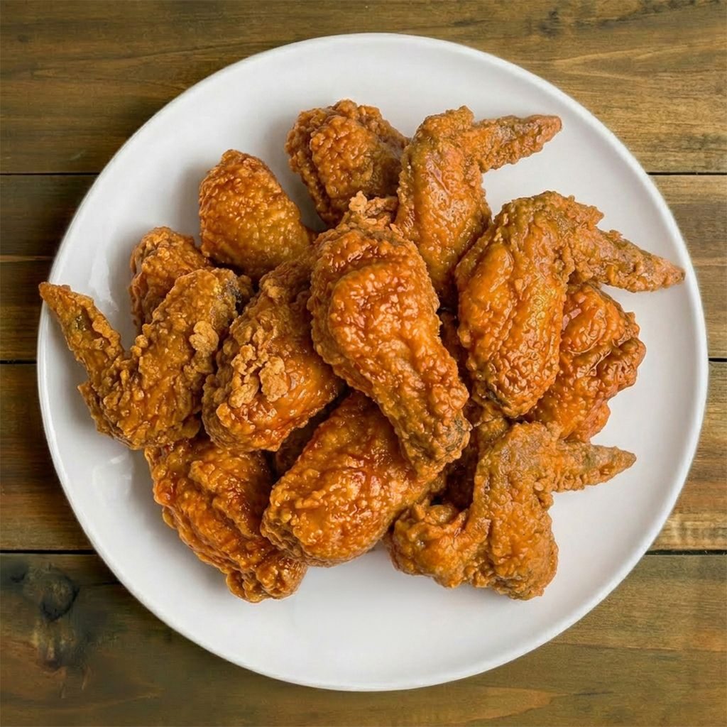 12 Piece whole chicken wings.