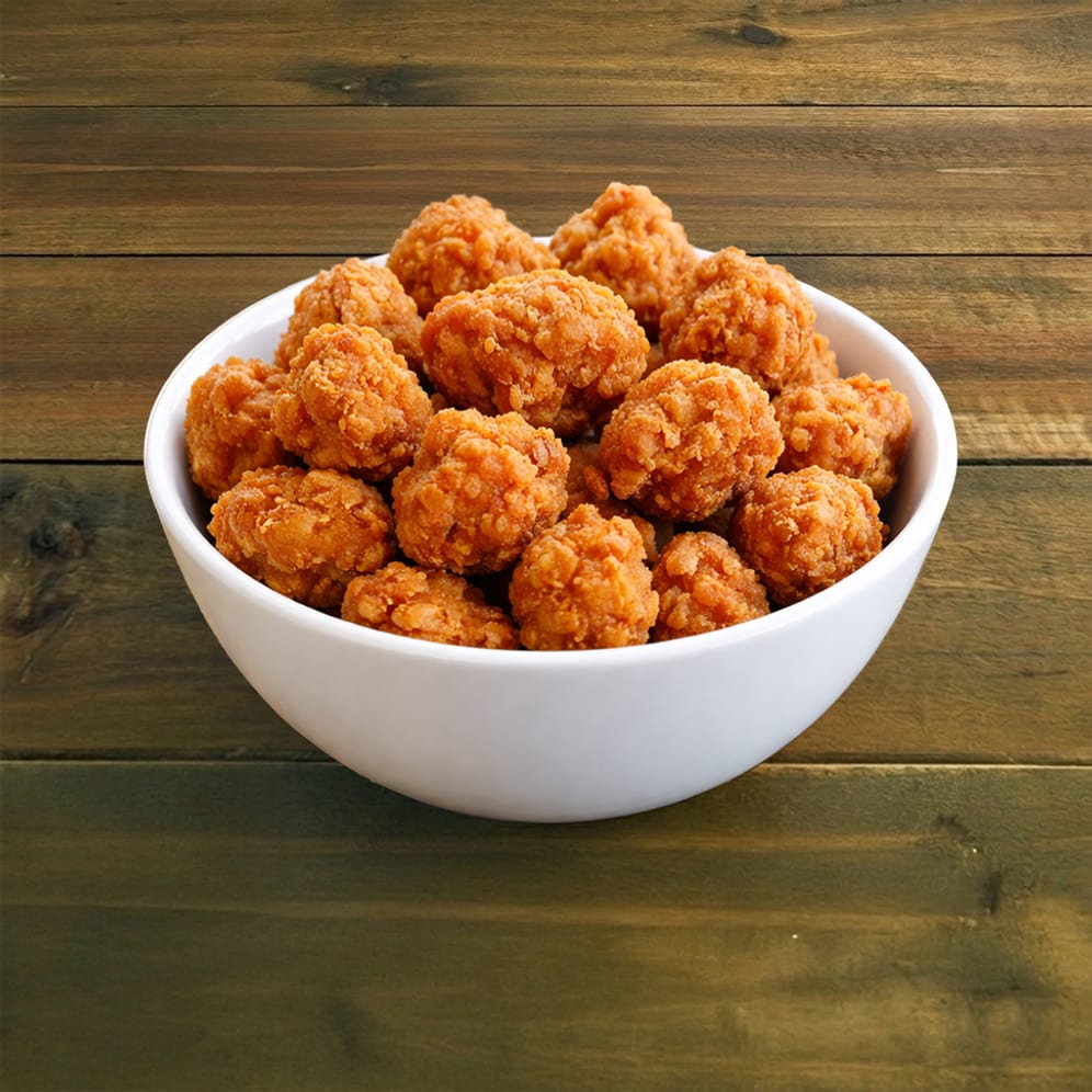 Kids popcorn chicken.
