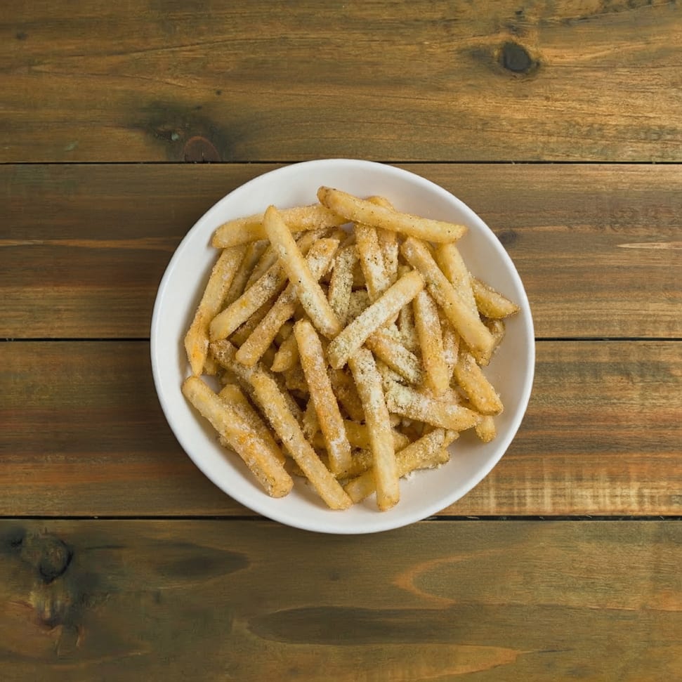 Cheese parmesan fries.
