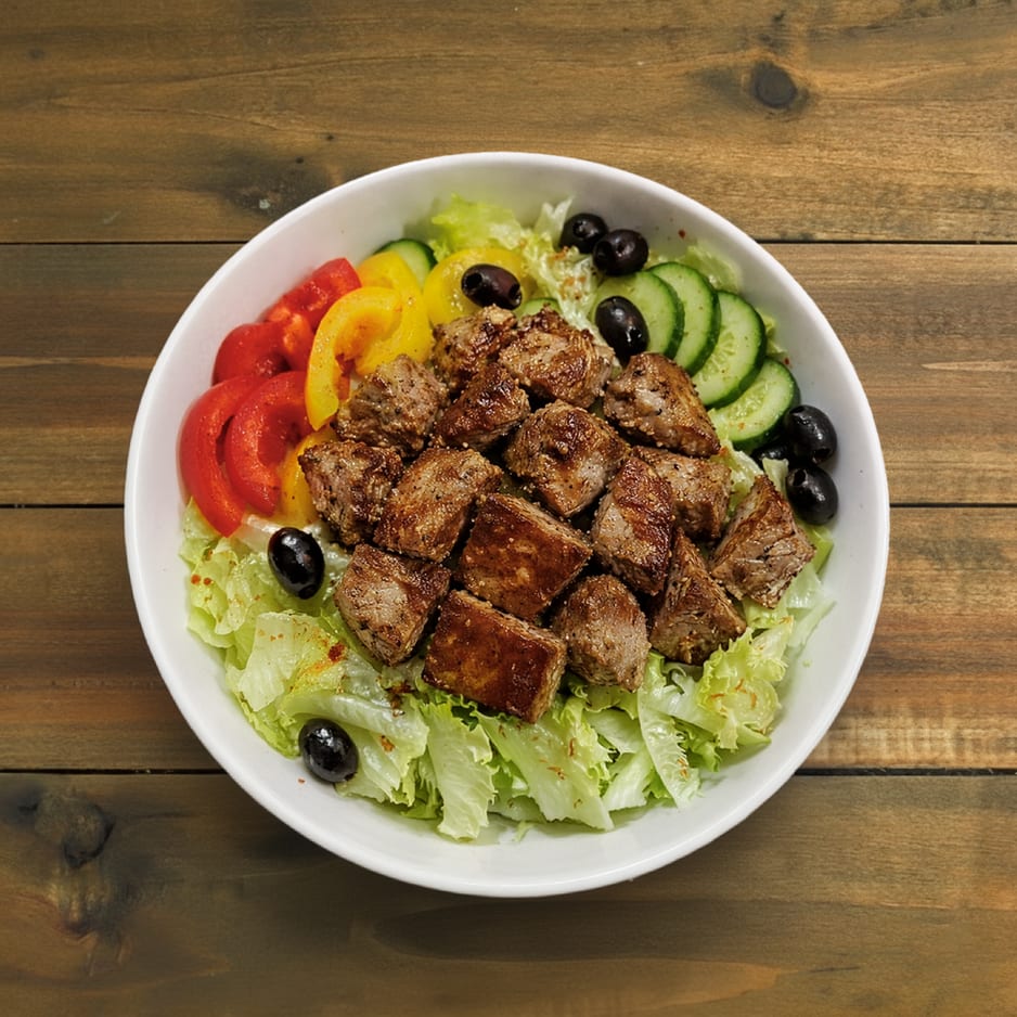 Gyro salad.