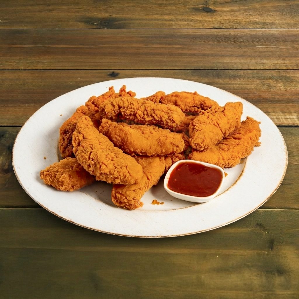 12 Piece boneless chicken tenders.